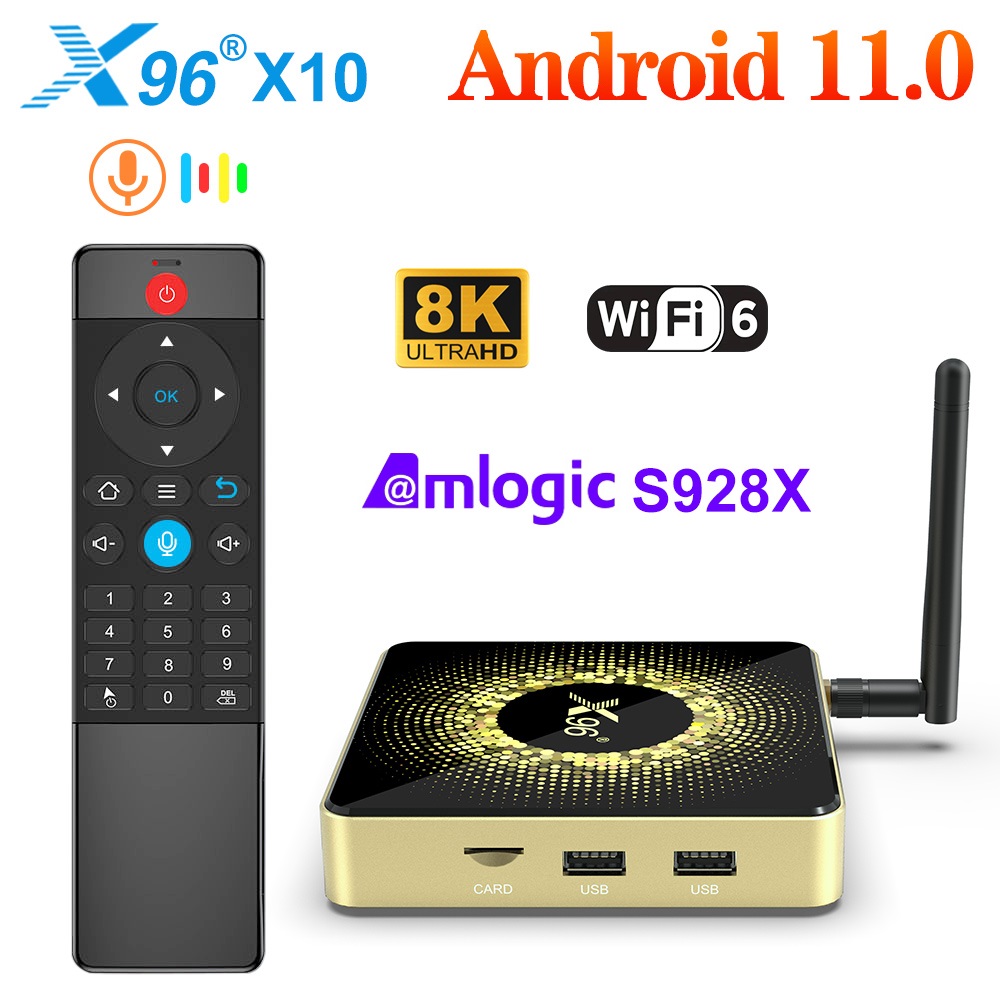 Home Cinema Youtube - X96 X10 Amlogic S928X-J TV Box