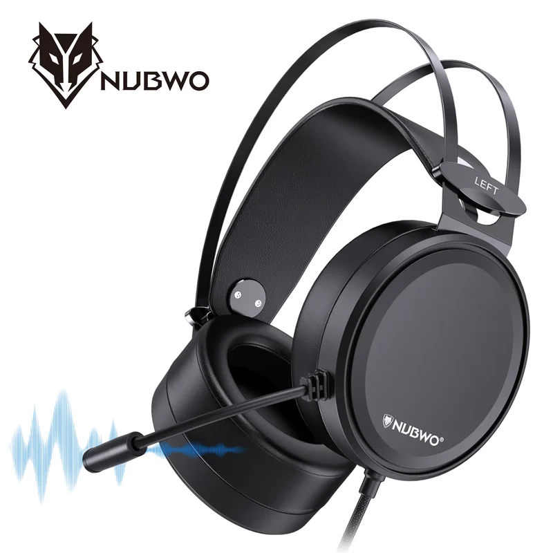Home Cinema Headphones - NUBWO casque de jeu filaire sur