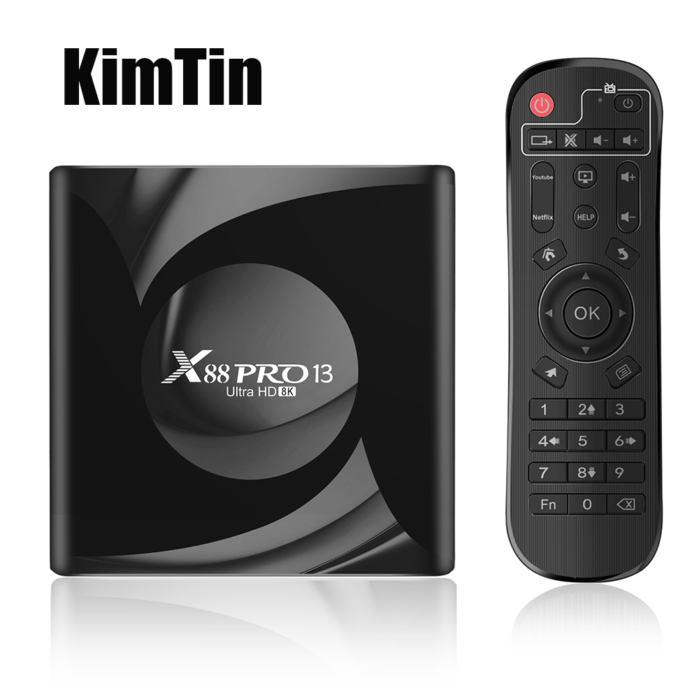 Home Cinema Youtube - Boîtier Smart TV X88 Pro 13,