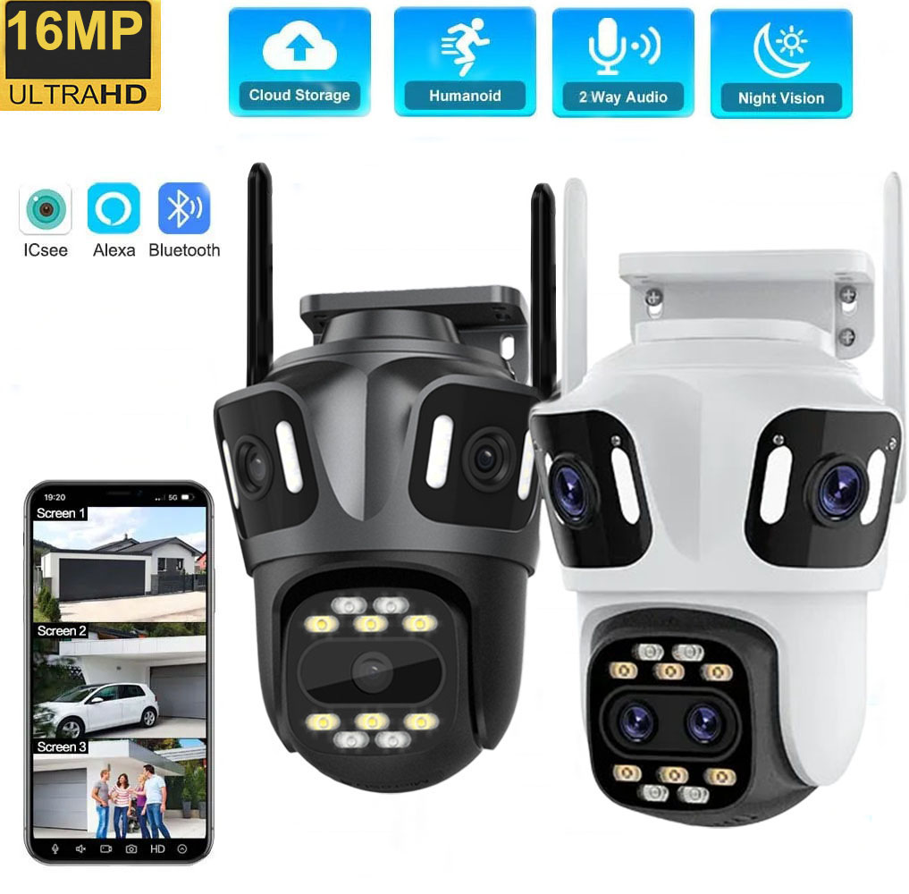 Home Cinema Outdoor - Uzoom 10K 16MP extérieur PTZ WIFI
