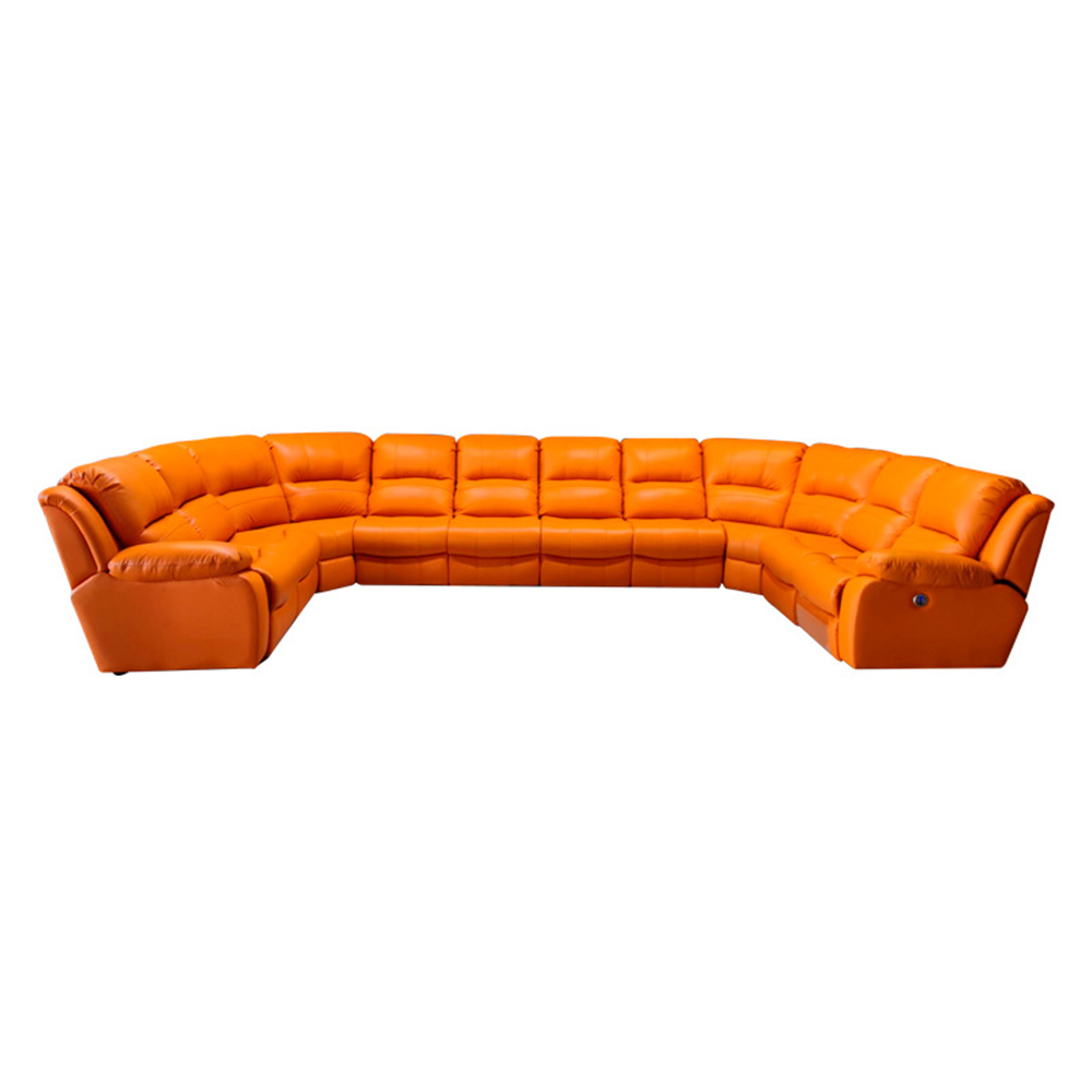 Home Cinema Furniture - Canapé inclinable sectionnel surdimensionné de luxe