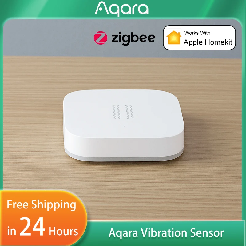 Home Cinema Alexa - Capteur de vibration intelligent Aqara, capteur