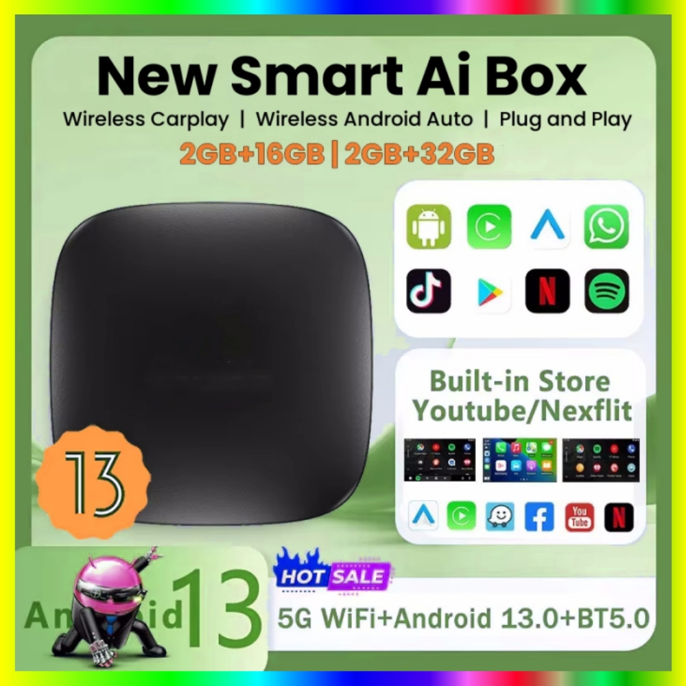 Home Cinema Youtube - CarPlay sans fil intelligent pour voiture,