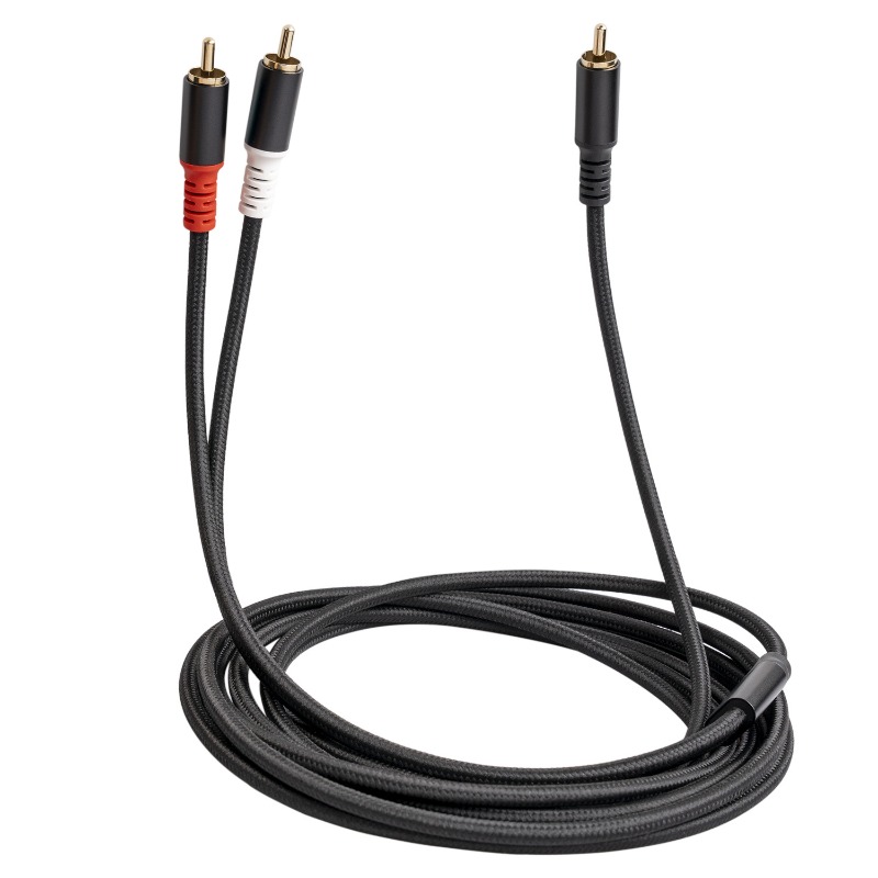 Home Cinema Diy - Câble Audio 1/2/3M 1 RCA mâle
