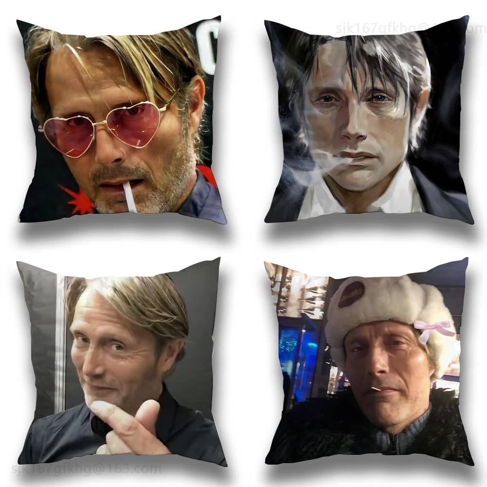 Recliner Sofa Cover - Mads Mikkelsen h-hanibal taie d'oreiller taie