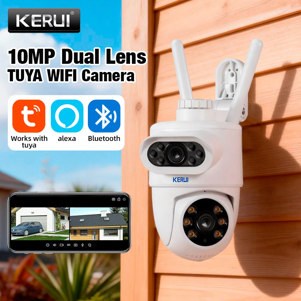 Home Cinema Outdoor - Caméra de surveillance vidéo extérieure KERUI