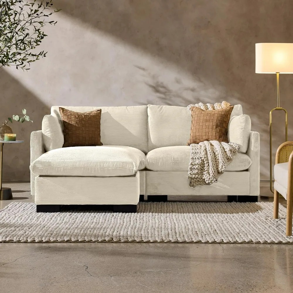 Recliner Sofa Cover - Canapé deux places moderne pour salon,
