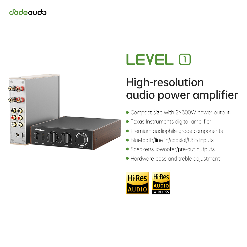 Home Cinema Diy - Amplificateur HiFi Bluetooth LDAC de bureau