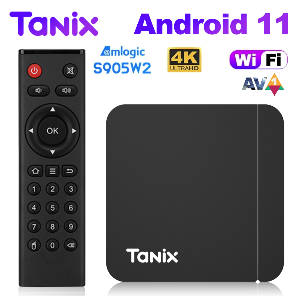Home Cinema Youtube - Boîtier TV Tanix W2 Android 11,