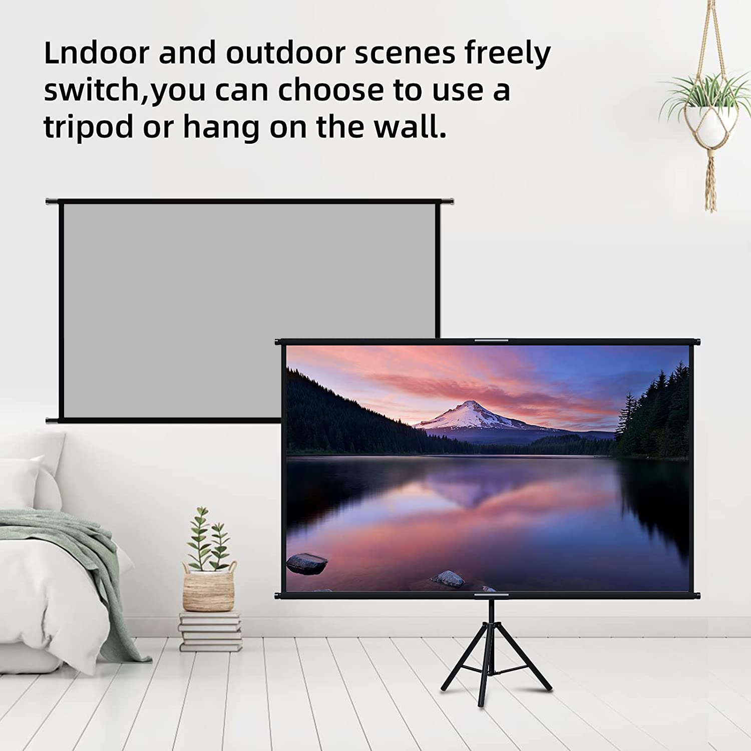 VEIDADZ écran de projecteur av - Projector Screen 100 Inch avis et prix