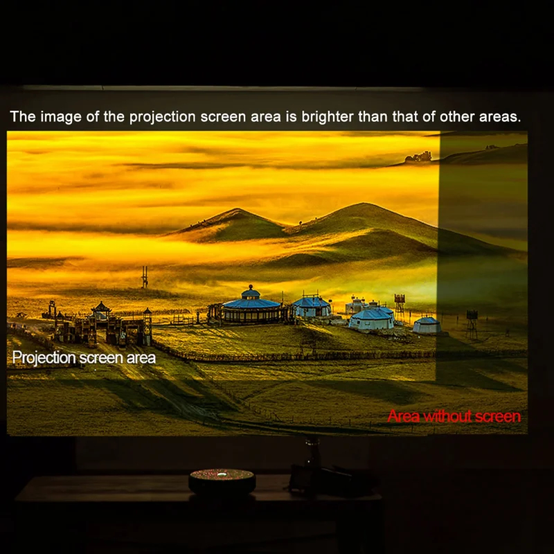 Écran de projection portable a - Projector Screen 100 Inch avis et prix