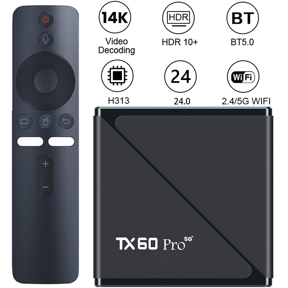TX60 PRO Smart TV Box 16GB 256 - Home Cinema Youtube avis et prix