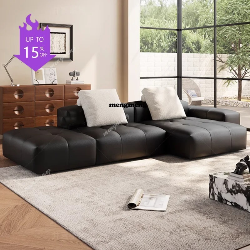 Canapé compressé en cuir nordi - Home Cinema Furniture avis et prix
