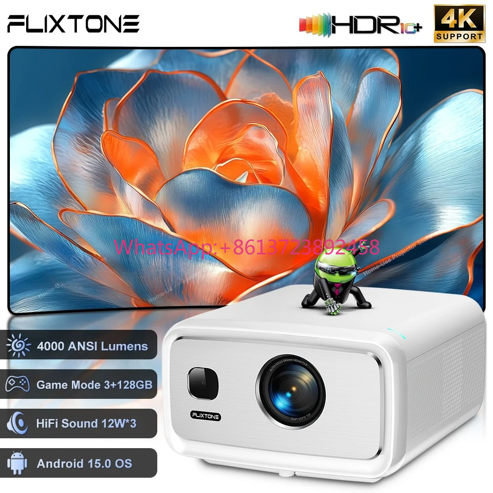 Projecteur FlixTone D10S 4000  - Home Cinema Outdoor avis et prix