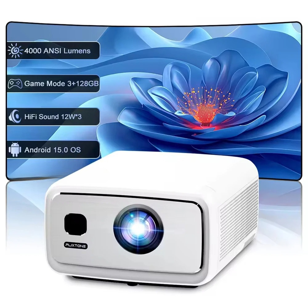 Projecteur FlixTone D10S 4000  - Home Cinema Outdoor avis et prix