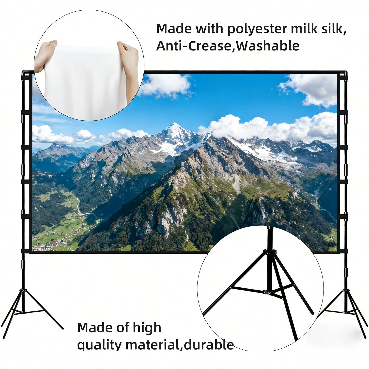 Écran de projection XBJ 100 po - Projector Screen 100 Inch avis et prix
