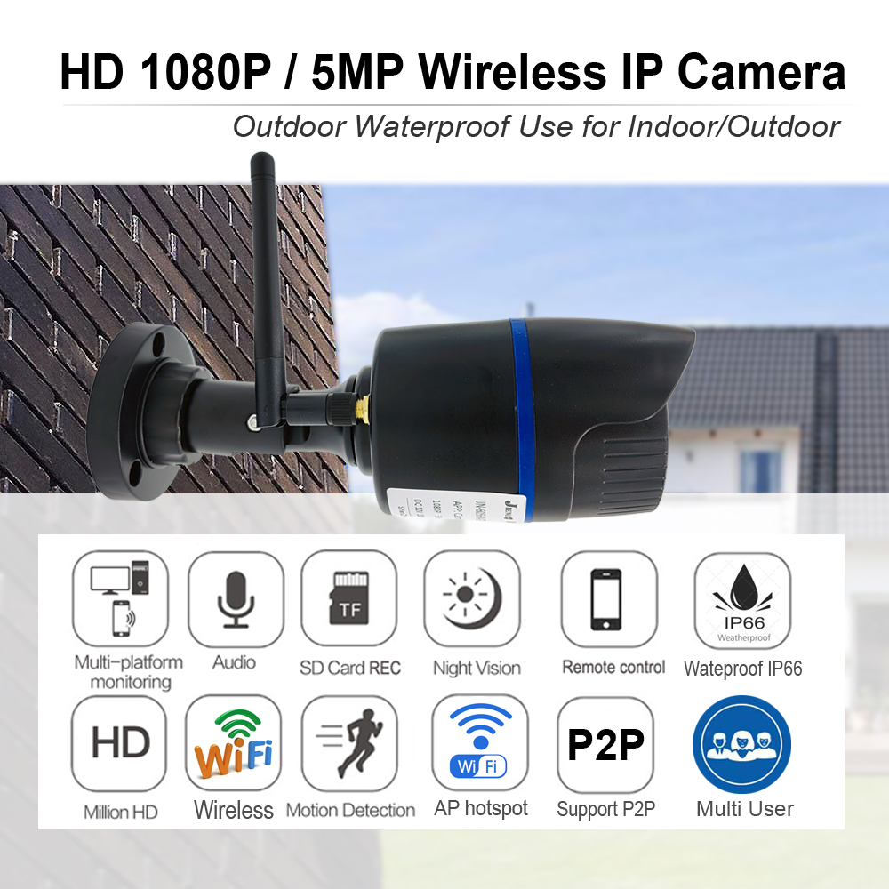 Camhipro 5MP 2MP Wifi caméra I - Home Cinema Outdoor avis et prix