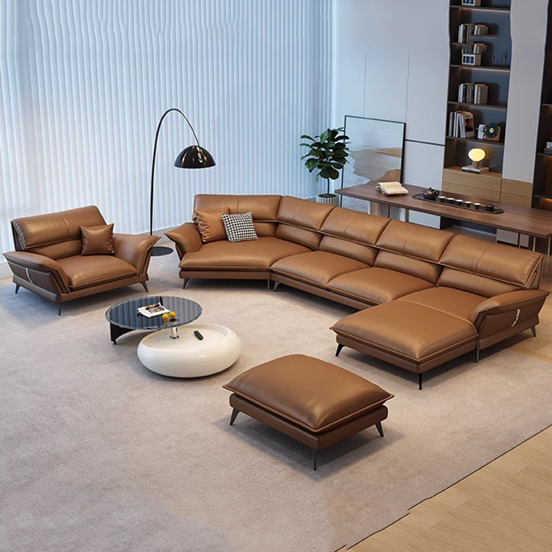 Canapés italiens De luxe en cu - Home Cinema Furniture avis et prix