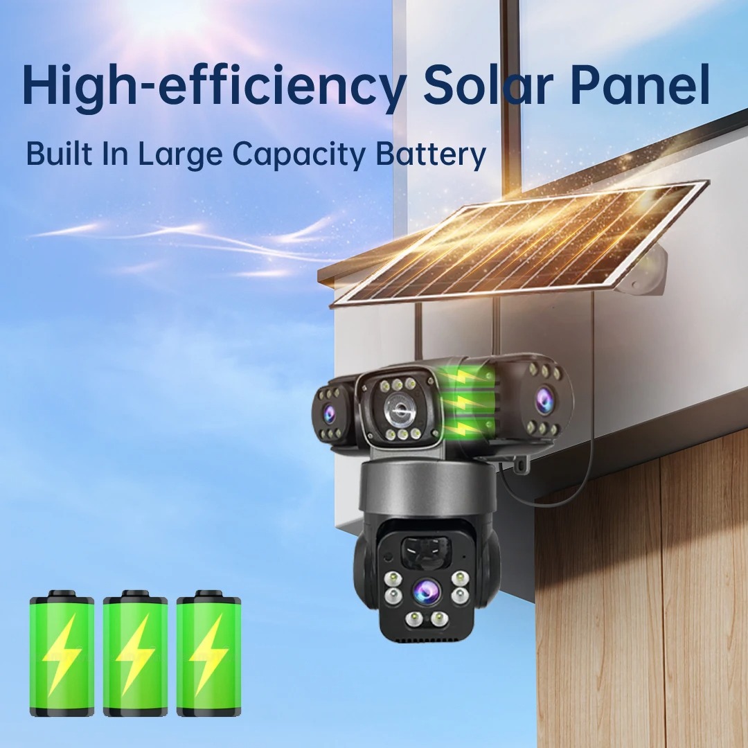 Caméra solaire 15MP V380 Pro p - Home Cinema Outdoor avis et prix
