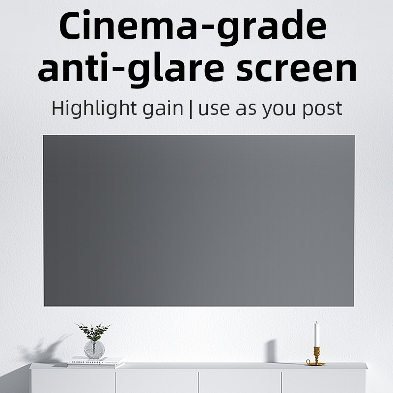 Écran de projection réfléchiss - Projector Screen 100 Inch avis et prix