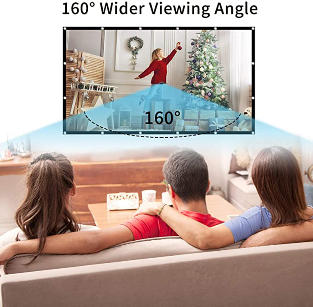 Écran de Projection pliable Si - Projector Screen 100 Inch avis et prix
