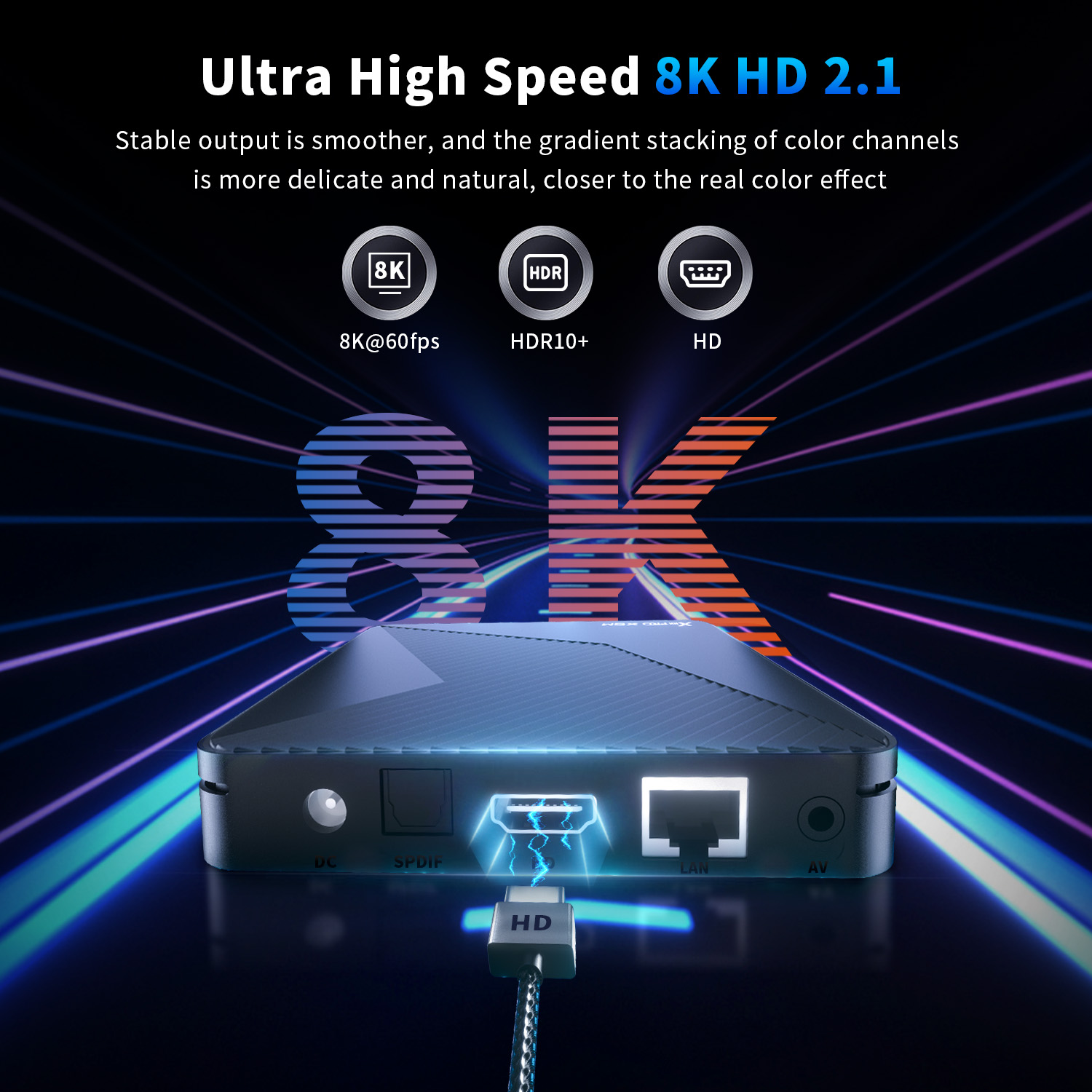 X88Pro X5M 8K Ultra HD AI-SR S - Home Cinema Youtube avis et prix