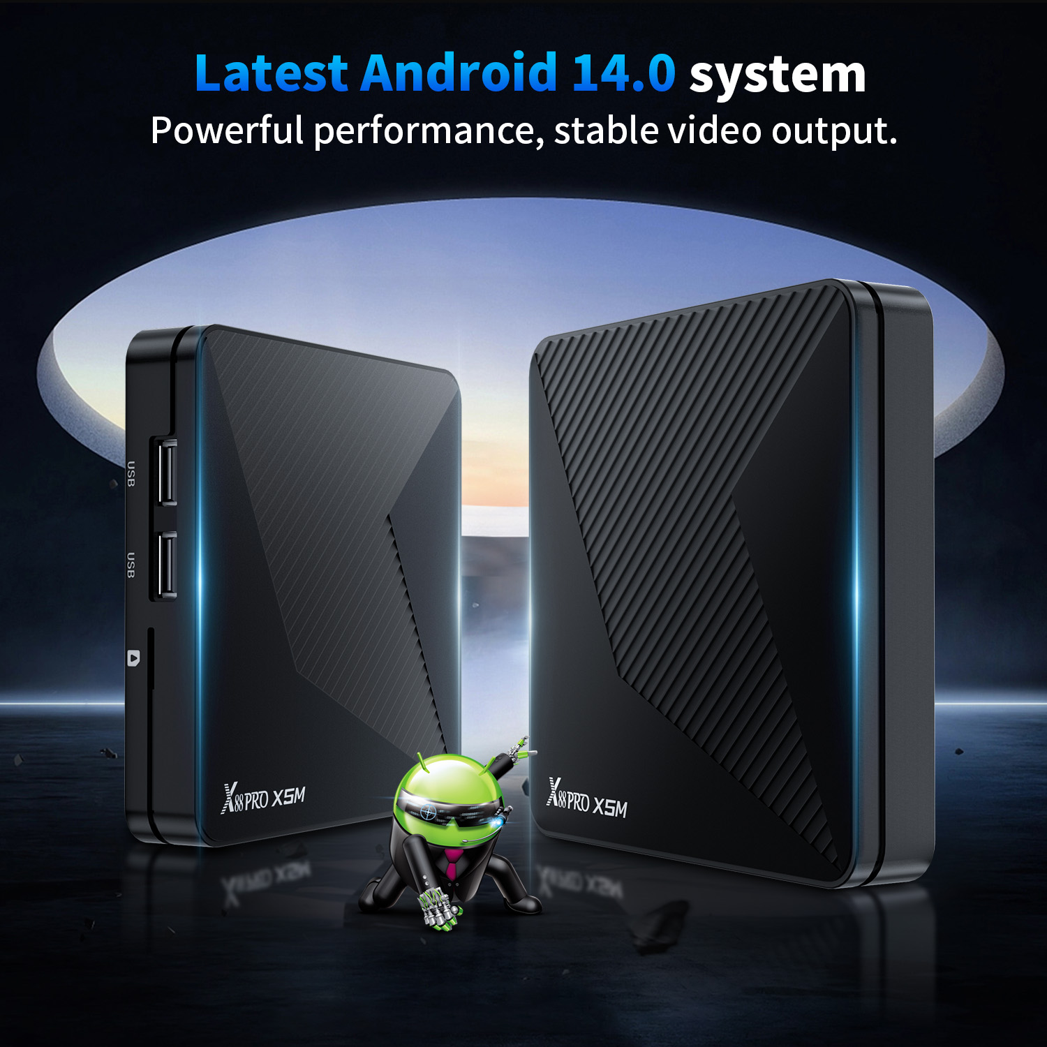 X88Pro X5M 8K Ultra HD AI-SR S - Home Cinema Youtube avis et prix