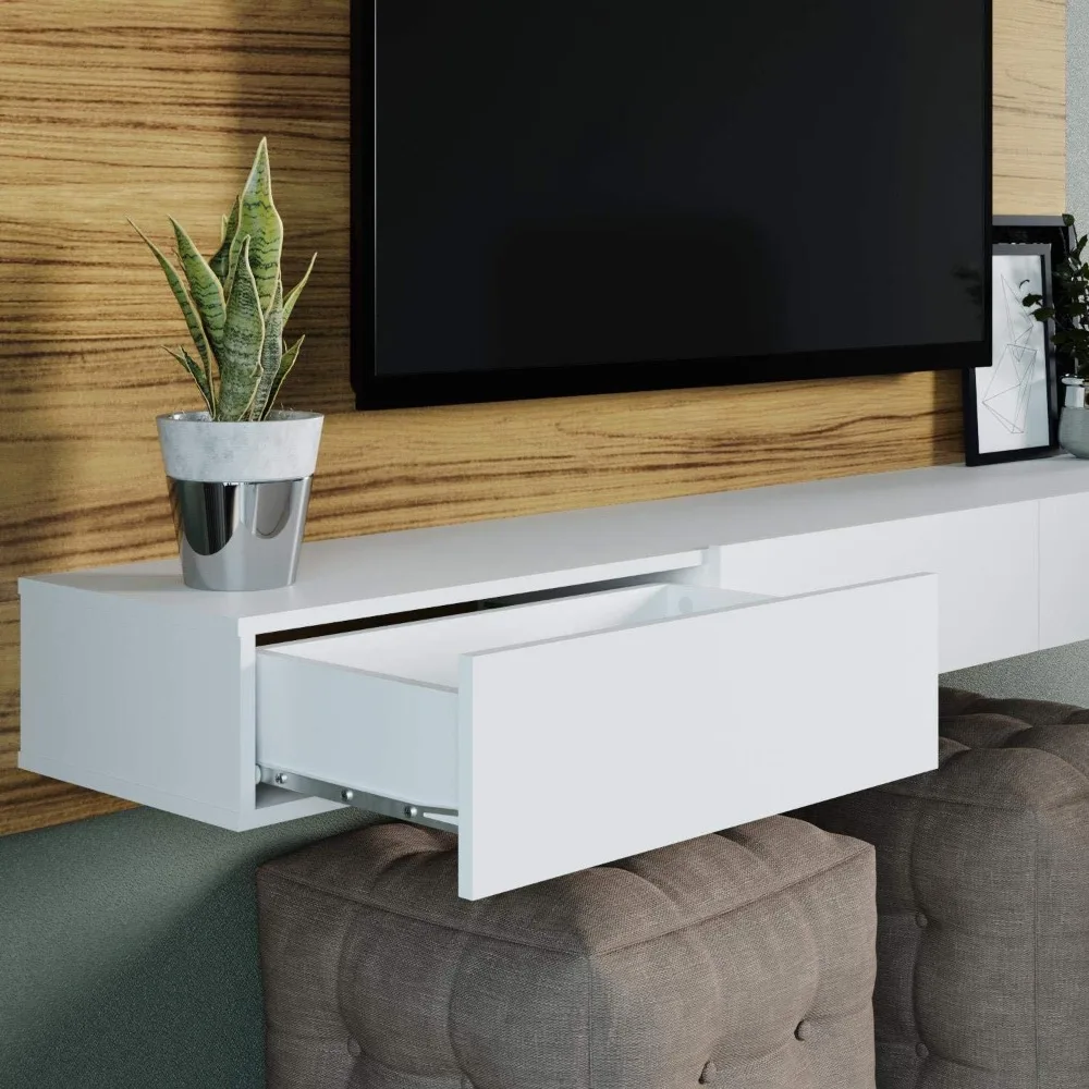 Meuble TV mural moderne, centr - Home Cinema Furniture avis et prix