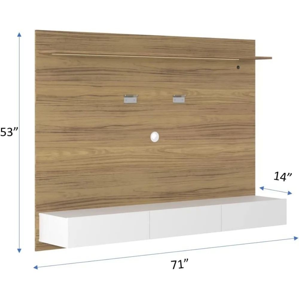 Meuble TV mural moderne, centr - Home Cinema Furniture avis et prix