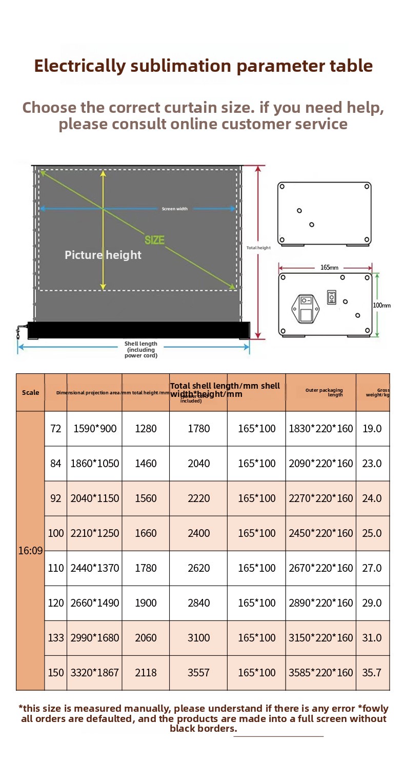 Son Surround 100 pouces écran  - Projector Screen 100 Inch avis et prix