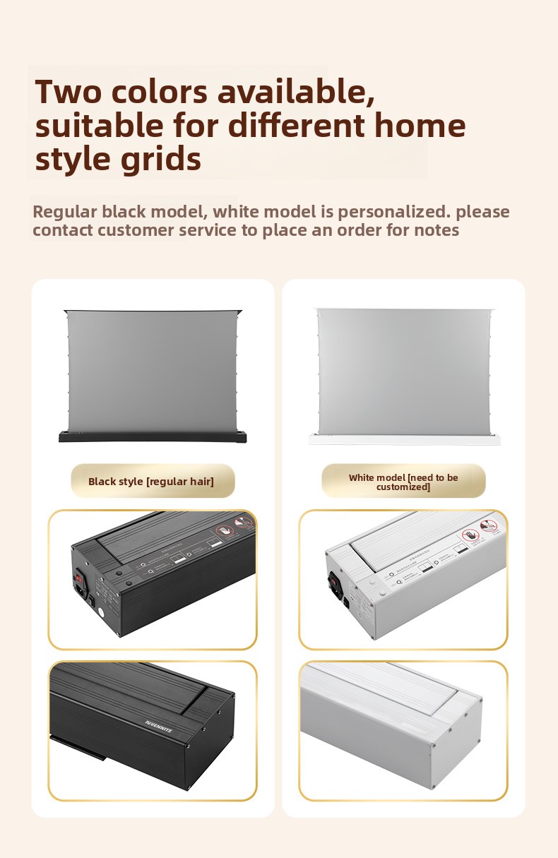 Son Surround 100 pouces écran  - Projector Screen 100 Inch avis et prix