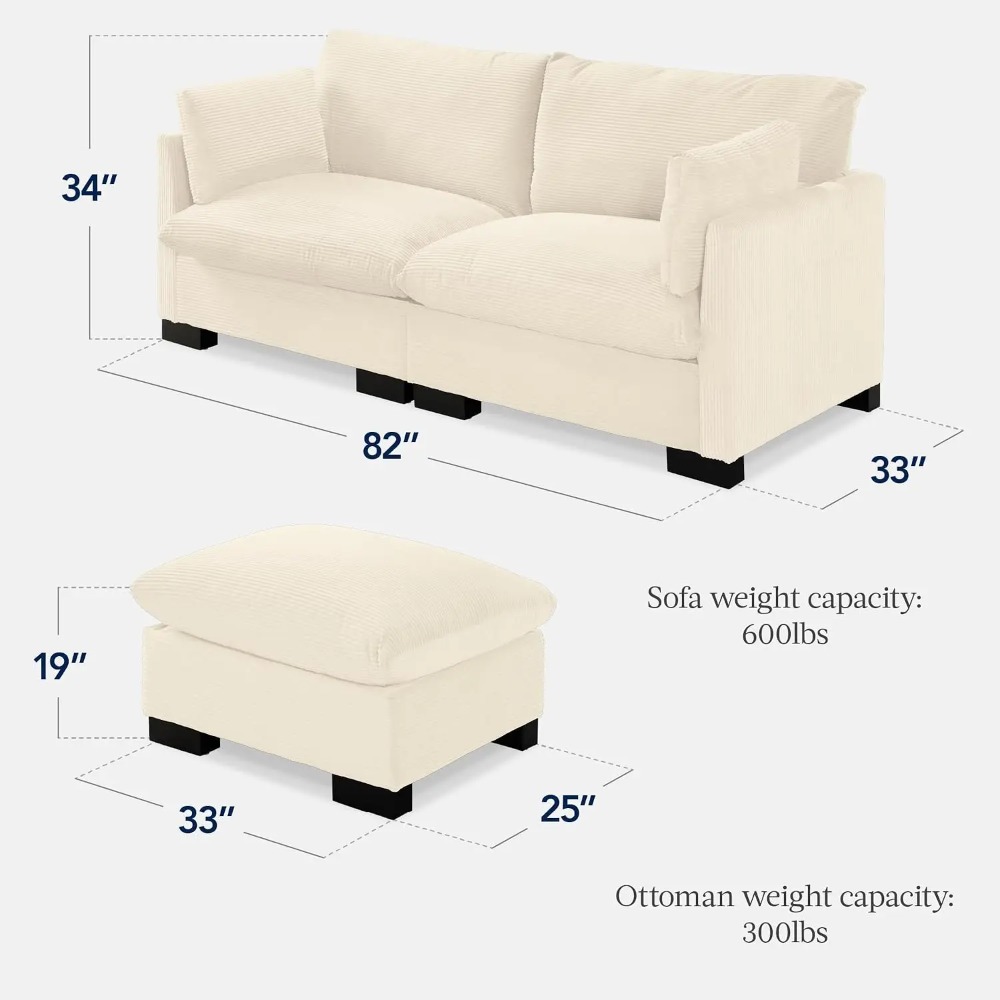 Canapé deux places moderne pou - Recliner Sofa Cover avis et prix