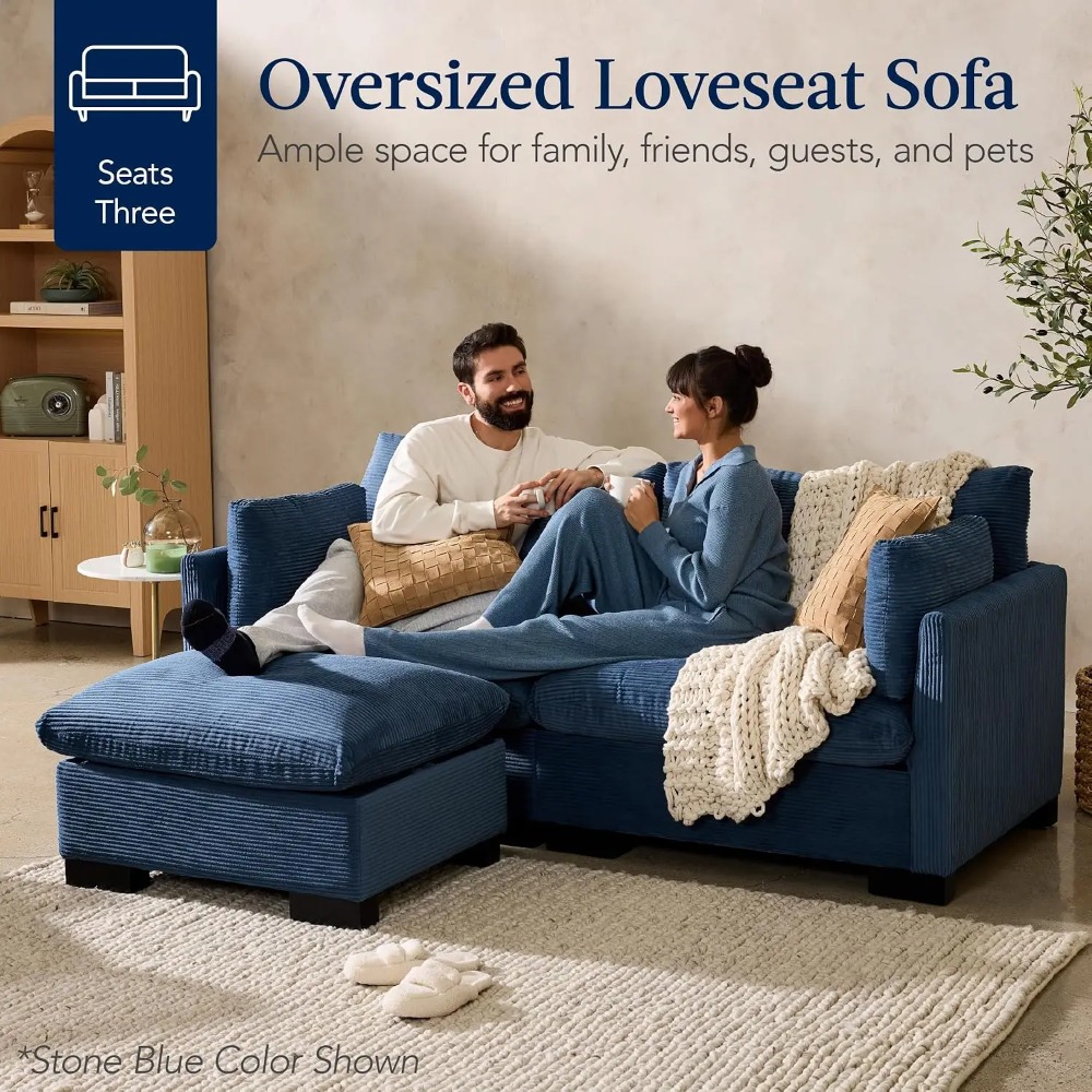 Canapé deux places moderne pou - Recliner Sofa Cover avis et prix