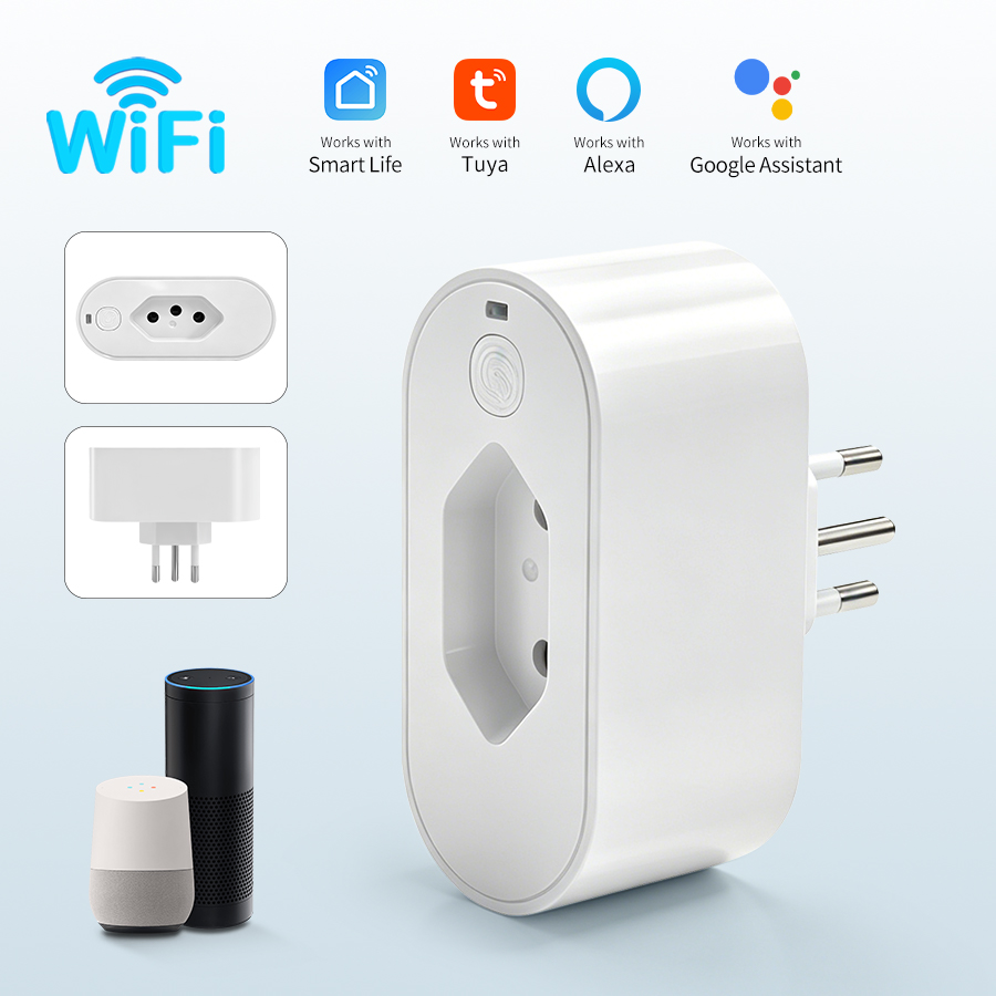 Prise intelligente WiFi Tuya a - Home Cinema Alexa avis et prix