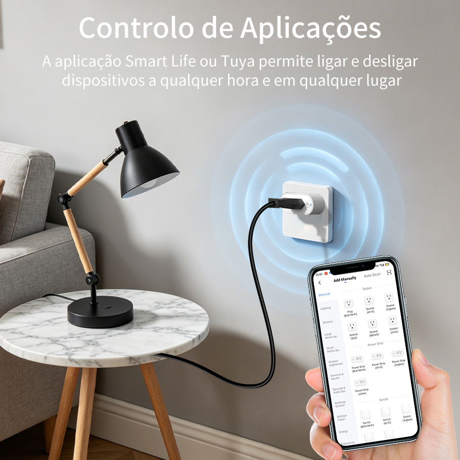 Prise intelligente WiFi Tuya a - Home Cinema Alexa avis et prix