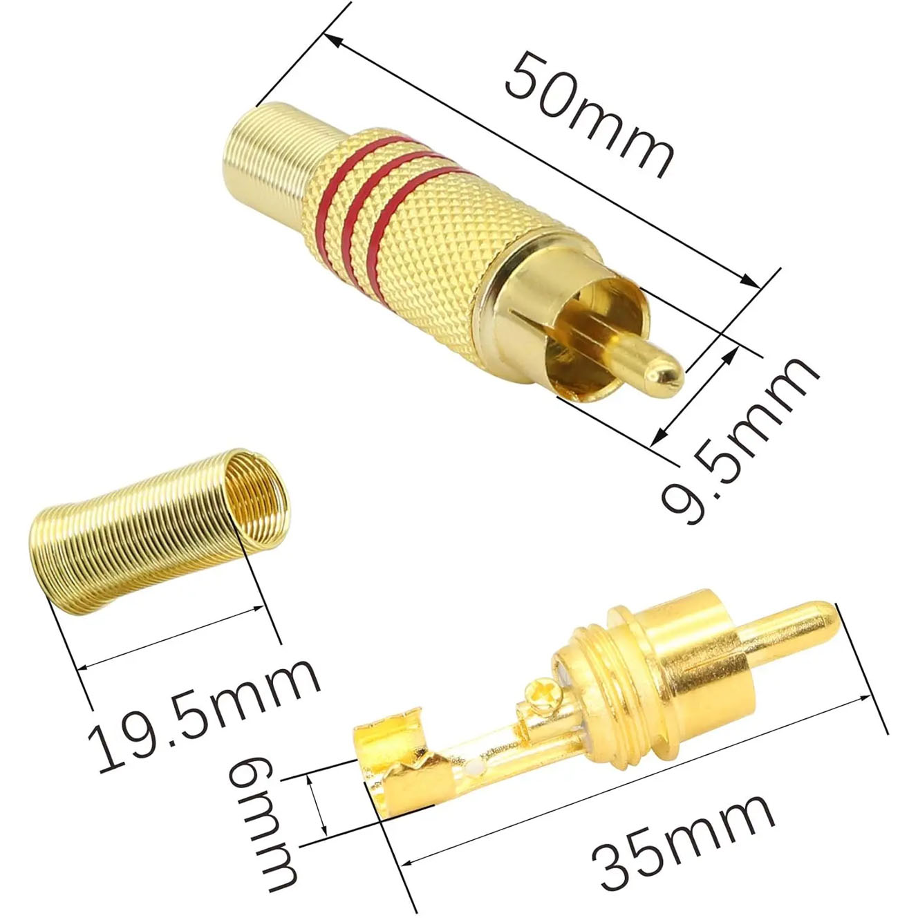 Connecteur Audio-vidéo RCA pla - Home Cinema Diy avis et prix