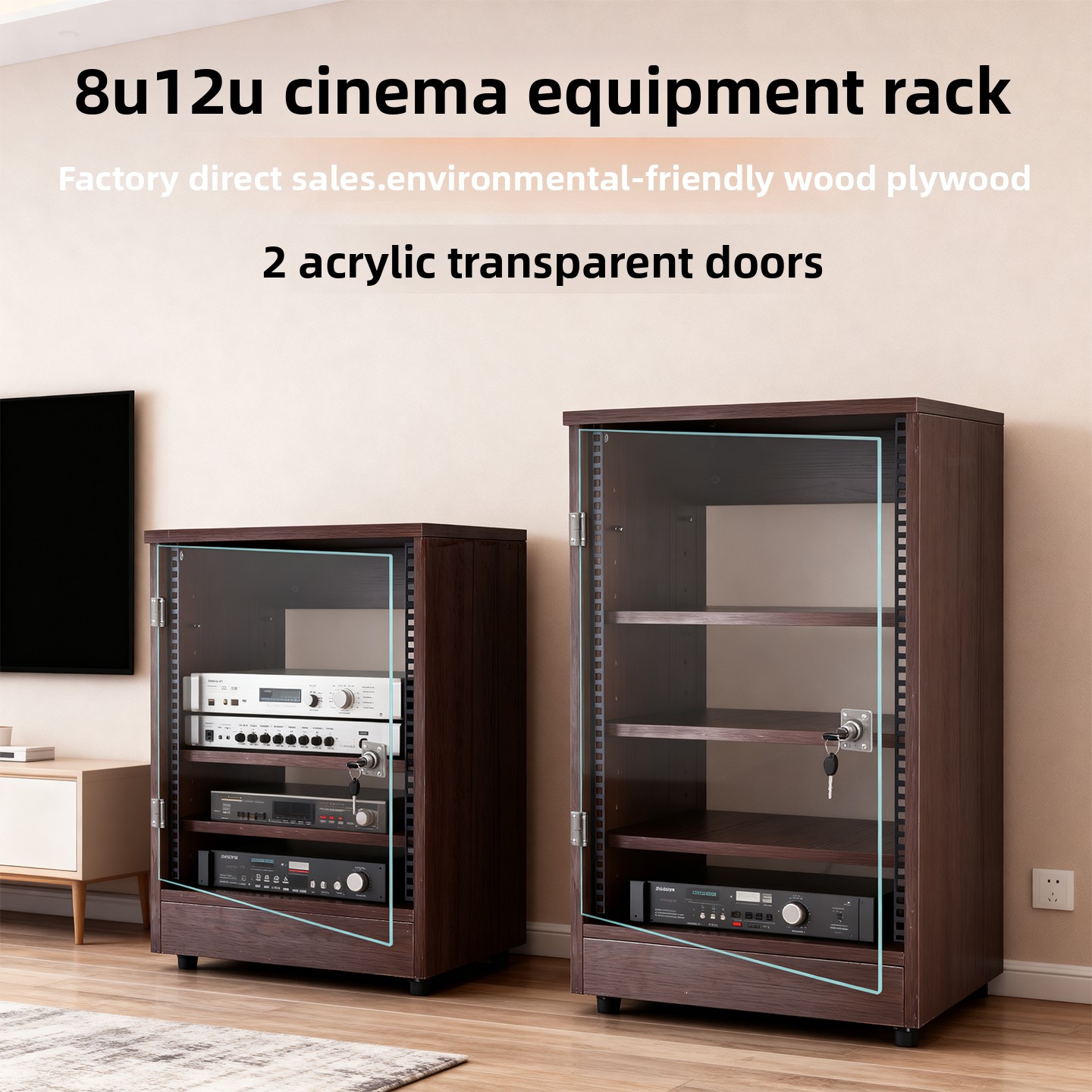 Armoire d'amplification 8U - 1 - Home Cinema Outdoor avis et prix