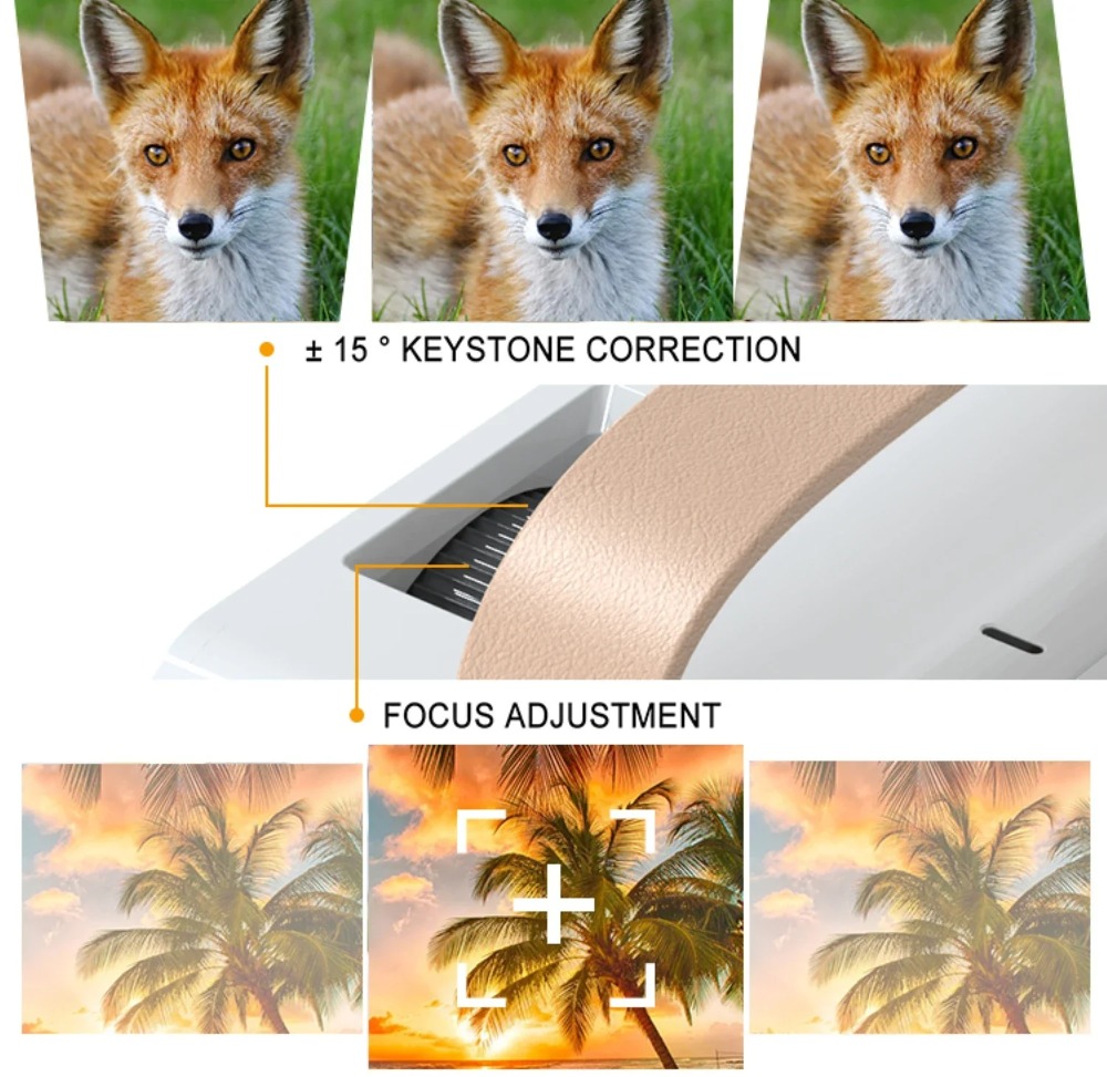 Projecteur intelligent Portabl - Home Cinema Outdoor avis et prix
