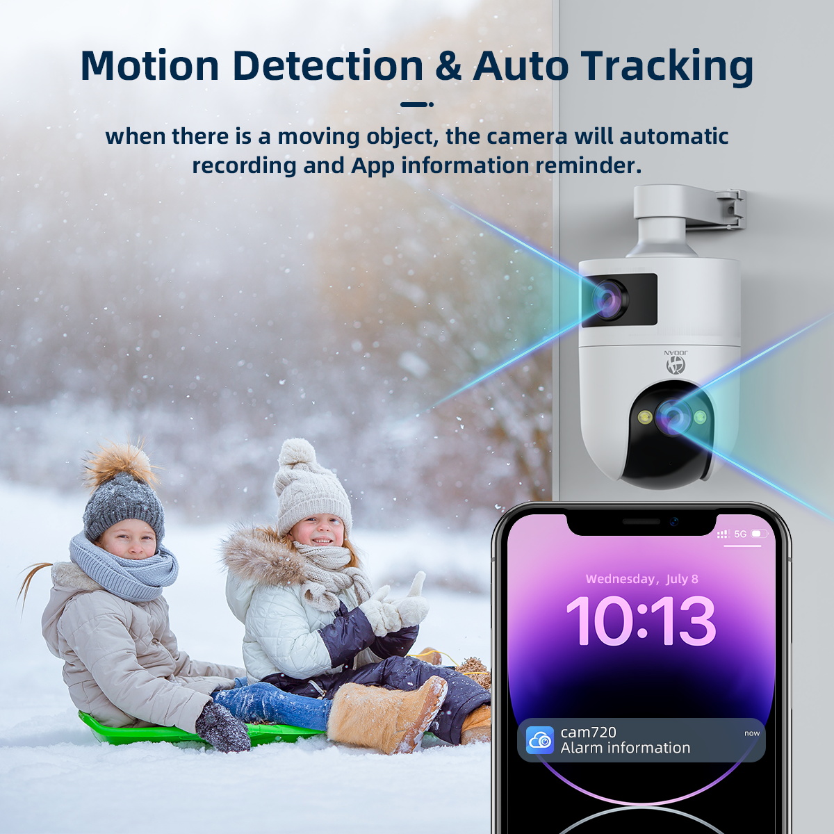 Caméra IP 4K PTZ extérieure ét - Home Cinema Outdoor avis et prix