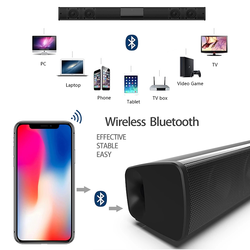Enceinte Bluetooth 40W, encein - Home Cinema Chairs avis et prix